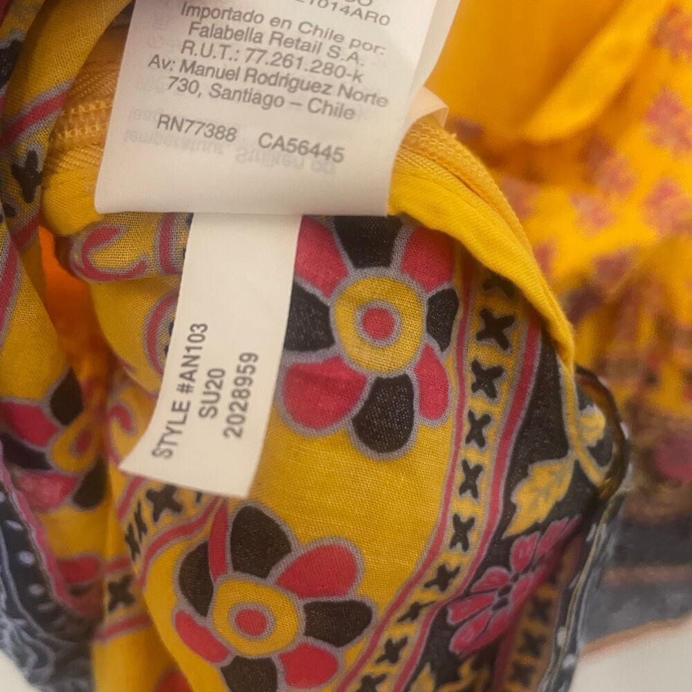 NWT J Crew Halter peplum top in sunny block print size Large - Picture 10 of 15